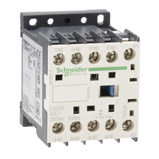 CA2KN40U7 - CONT 4F VIS 230 240V 50 6. Sold in units of 1