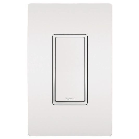 TM873W - TRADEMASTER 15A 120/277V 3-WAY DECORATOR SWITCH WHITE. Sold in units of 1