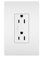 885W - TRADEMASTER 15A 125V DECORATOR DUPLEX RECEPTACLE WHITE. Sold in units of 1