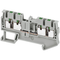 NSYTRP24 - PUSH-IN TERMINAL, 4PTS, 2,5MM, GREY. Sold in units of 1