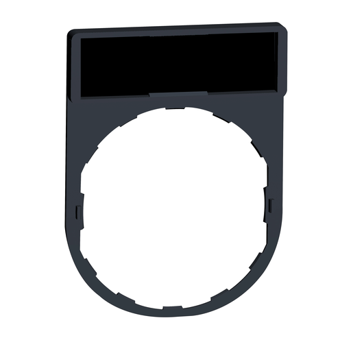 ZBY2101 - LEGEND PLATE FOR PUSHBUTTON SWITCH. Sold in units of 1