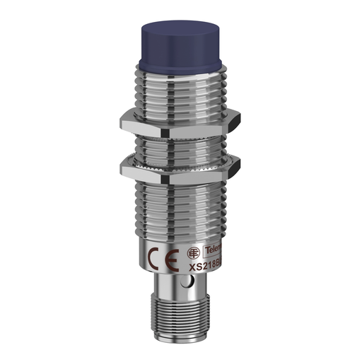 XS218BLPAM12 - PROX M18 24VDC PNP NO 3W NON FLUSH M12 CON. Sold in units of 1