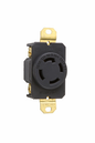 L1530R - TURNLOK 30A 3Ø 250V 3P 4-WIRE SGL RECPT BLACK. Sold in units of 1