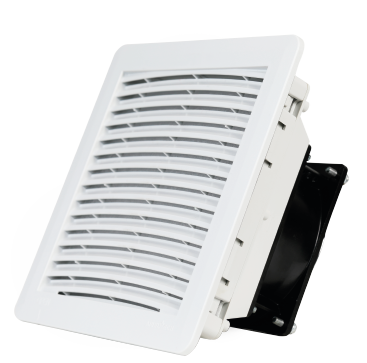 FTEC20L5Z - 8 EXHAUST FILTER, IP 55, NEMA 3R LIGHT GREY (RAL 7035). Sold in units of 1