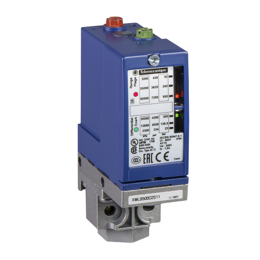 XMLB010A2S13 - PRESSURE SWITCH 10.15-145 PSI NPT CONN. Sold in units of 1