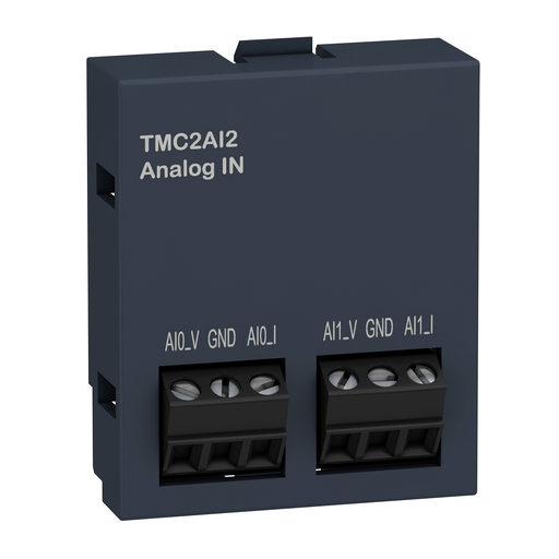 TMC2AI2 - CARTRIDGE M221-2 ANALOG CURRENT INPUTS. Sold in units of 1