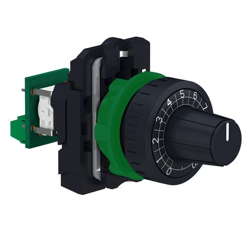 XB5AD912R10K - HEAD AND POTENTIOMETER R10K. Sold in units of 1