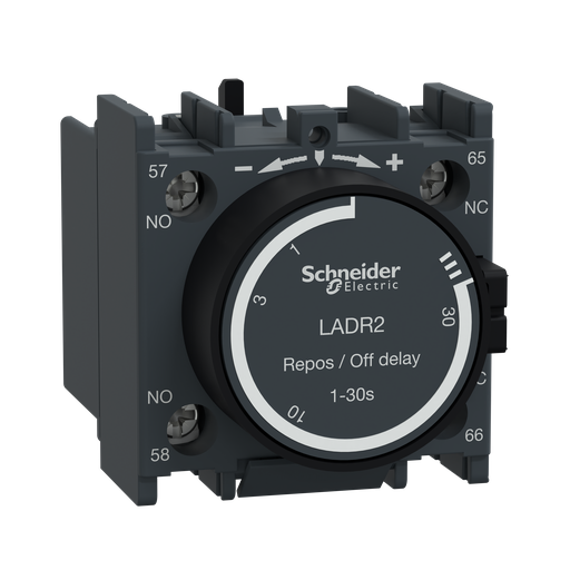 LADR2 - TIME OFF DELAY BLOCK 0.1/30 S. Sold in units of 1