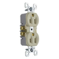 3232I - TRADEMASTER 15A 125V STRAIT BLADE DUPLEX RECEP GROUNDING IVY. Sold in units of 1