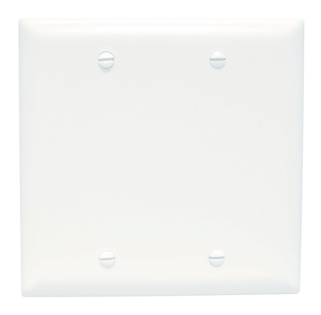 TP23W - TRADEMASTER 2 GANG  BLANK BOX MT NYLON WP WHITE. Sold in units of 1