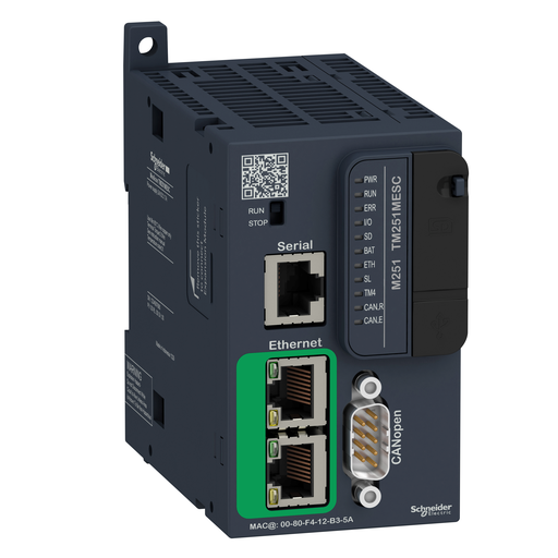 TM251MESC - CONTROLLER M251-ETHERNET+CAN. Sold in units of 1