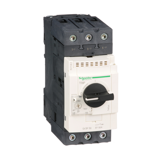 GV3P50 - MANUAL STARTER 600VAC 50A IEC. Sold in units of 1