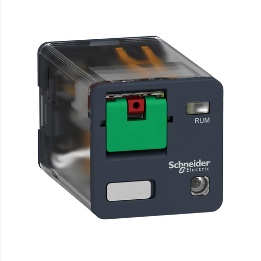 RUMC32F7 - RELAY 3CO 10A@250V 120VAC,LED+TEST BUTTON. Sold in units of 1