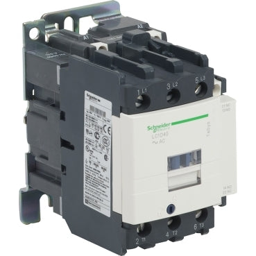 LC1D40B7 - CONT 40A 1NO+1NC 24V 50/60Z. Sold in units of 1