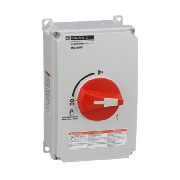 MD3604X - SWITCH MOTOR DISCONNECT 60A 3P NEMA 4X. Sold in units of 1