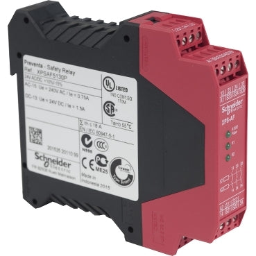 XPSAF5130P - SAFETY MOD ESTOP 3S 24V. Sold in units of 1