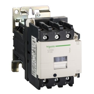 LC1D40BD - CONT 40A 1NO+1NC 24V  DC WIDE RANGE. Sold in units of 1