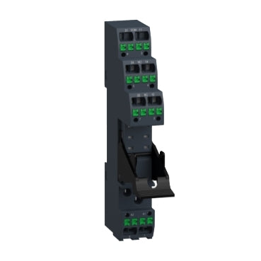 RSZE08P - PUSH-IN SOCKET+CLAMP,SEP CONT FOR RSB2. Sold in units of 1
