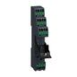 RSZE08P - PUSH-IN SOCKET+CLAMP,SEP CONT FOR RSB2. Sold in units of 1
