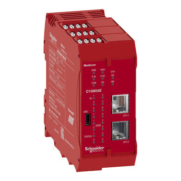 XPSMCMC10804E - XPSMXM CPU 8I4O RESEAU VIS. Sold in units of 1