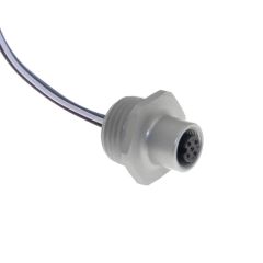 MDC-4FR-2-18 - 4 PL MDC FEM RCP 1/2" .3M 18G. Sold in units of 1