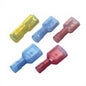 324.112 - FULLY INSUL. NYLON (ROUNDED)FEM. DISC. TERM. 22-16AWG 4.75X0.5MM. RED. Sold in units of 100