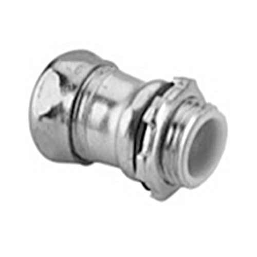 TRTSCI-15 - 1-1/2" RAIN TIGHT STEEL COMPRESSION CONNECTOR FOR EMT - INSULATED THROAT. Sold in units of 1