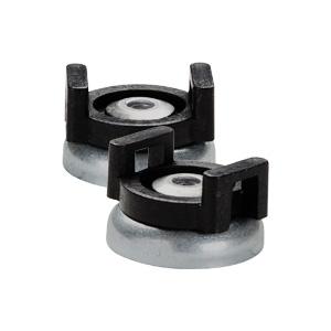 RMW026BK - MAGNETIC CABLE TIE MOUNT 26 LBS. BLACK (QTY 10). Sold in units of 1